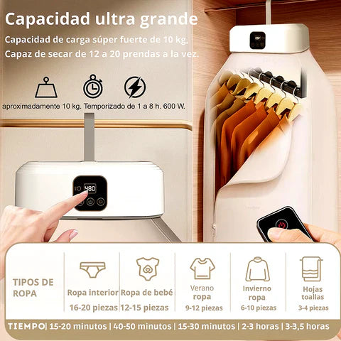 🔥 SecaFácil Pro™ - La secadora de ropa portátil más vendida en Colombia